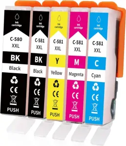 Canon PGI-580 XXL / CLI-581 XXL, Multi Pak, kompatibilních sada nápní